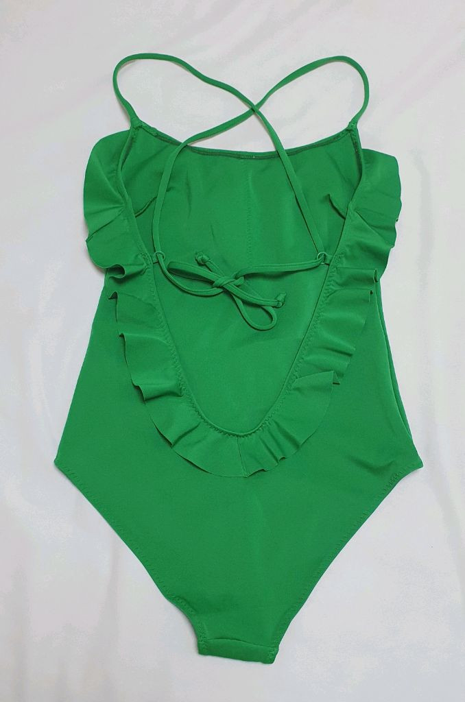 앤아더스토리즈 타이백 여자 프릴 수영복 / 원피스 수영복 호캉스 휴양지 모노키니 비키니--6