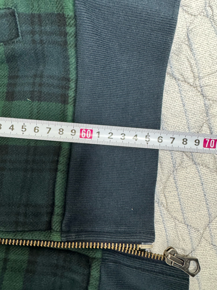 폴로 랄프로렌 블랙와치 집업 코튼 자켓--2