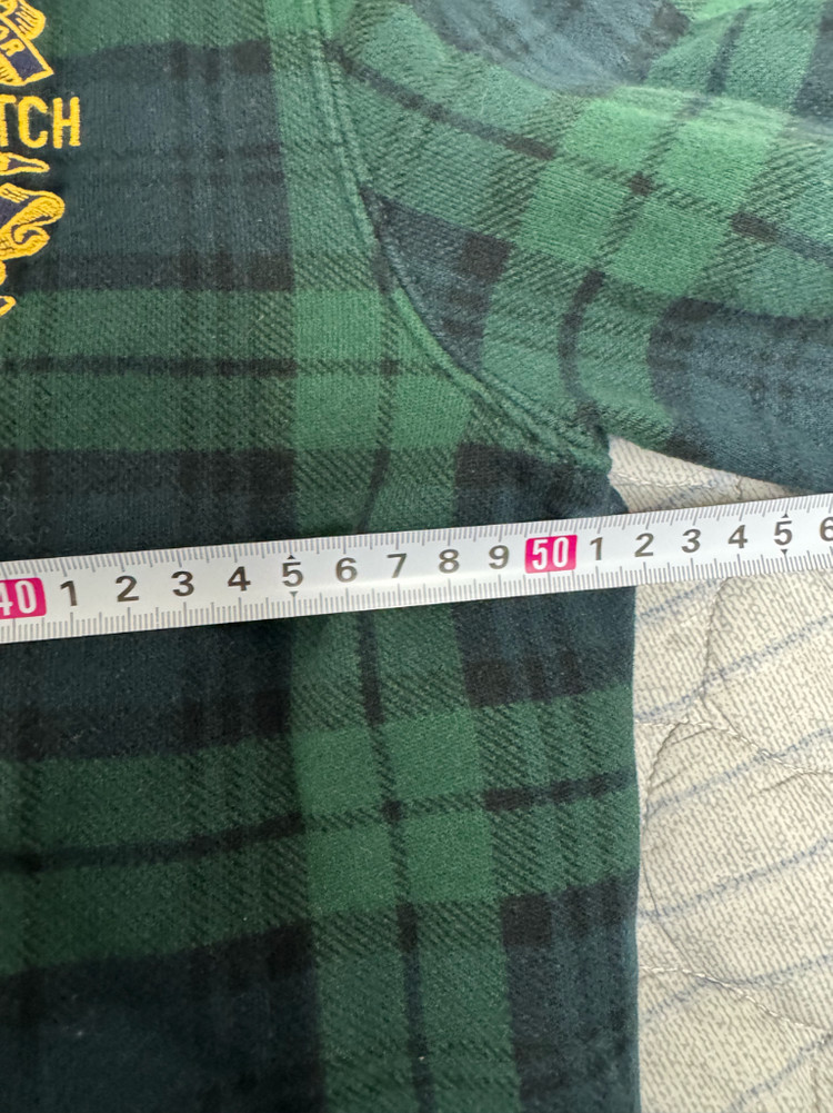 폴로 랄프로렌 블랙와치 집업 코튼 자켓--3