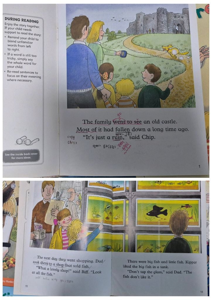 ort 정품 사운드북 6,7,9단계ㅡ사용감 많음,옥스포드리딩트리 이미지