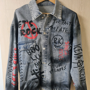 스트릿 오버핏 청자켓(free)