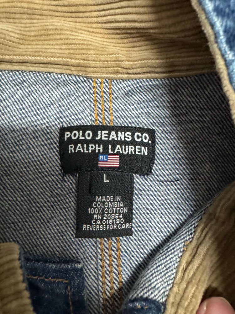 폴로진스 데님 자켓 L사이즈--1