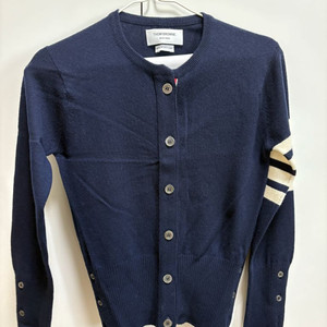 톰브라운 크루넥 캐시미어 가디건 42siz