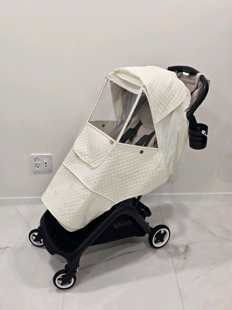 부가부 버터플라이 + 컵홀더 + 정품 오거나이져 (레인커버, 방한커버, 모기장 포함) 이미지