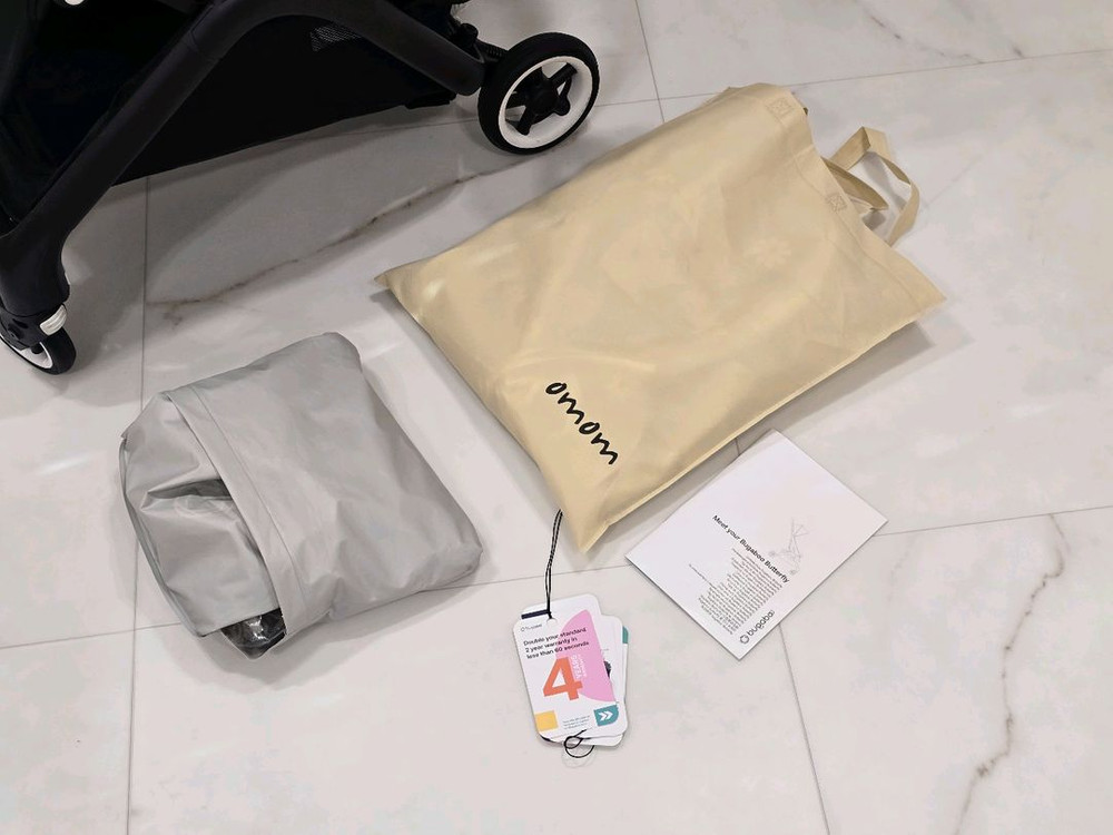 부가부 버터플라이 + 컵홀더 + 정품 오거나이져 (레인커버, 방한커버, 모기장 포함) 이미지