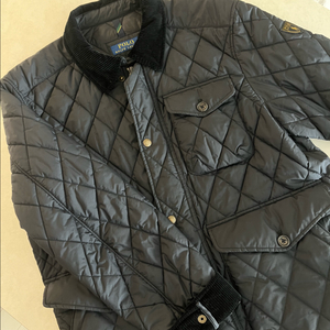 폴로 랄프로렌 발수 퀄트자켓 블랙 M사이즈