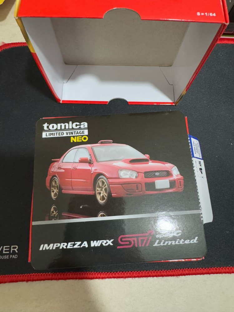 토미카 리미티드 토리빈 스바루 임프레자 레드 엑스포한정 토미텍 이미지