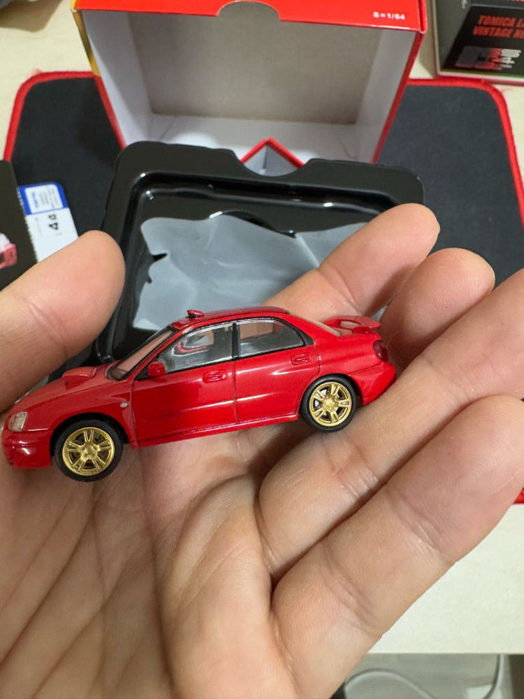 토미카 리미티드 토리빈 스바루 임프레자 레드 엑스포한정 토미텍 이미지