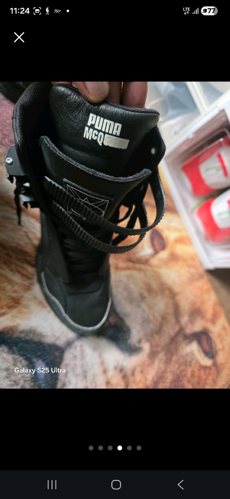 푸마 x 알렉산더 맥퀸 콜라보 부츠 250--2