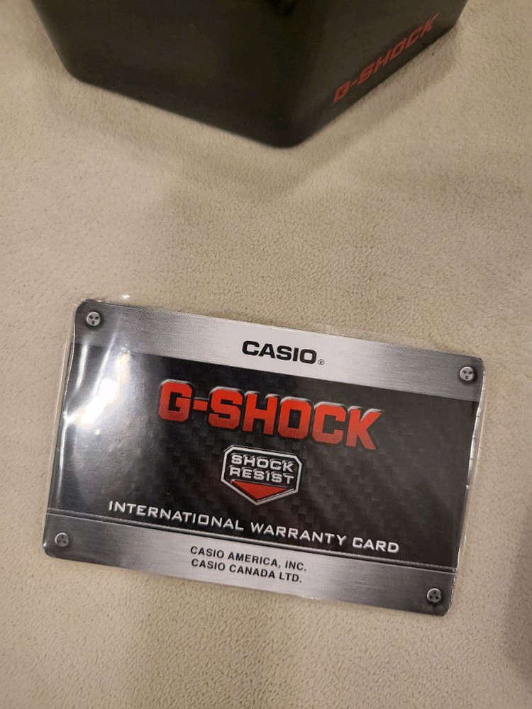 정품 지샥g-shock 빅페이스 흑금 시계 팔아요.(택포7만)--5