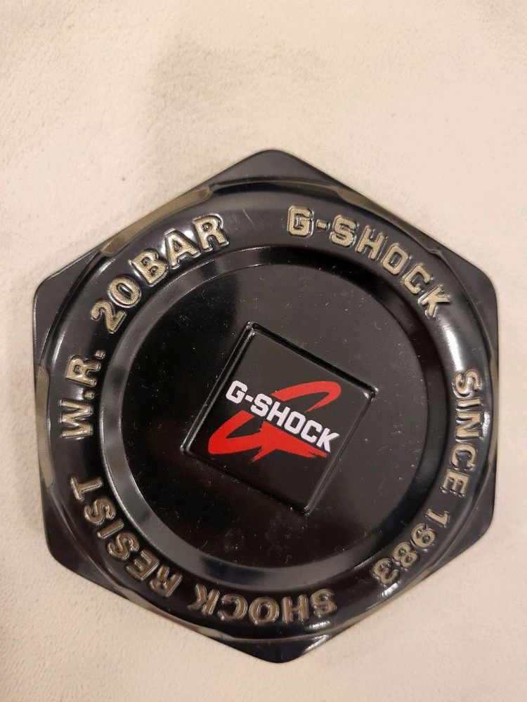 정품 지샥g-shock 빅페이스 흑금 시계 팔아요.(택포7만)--6