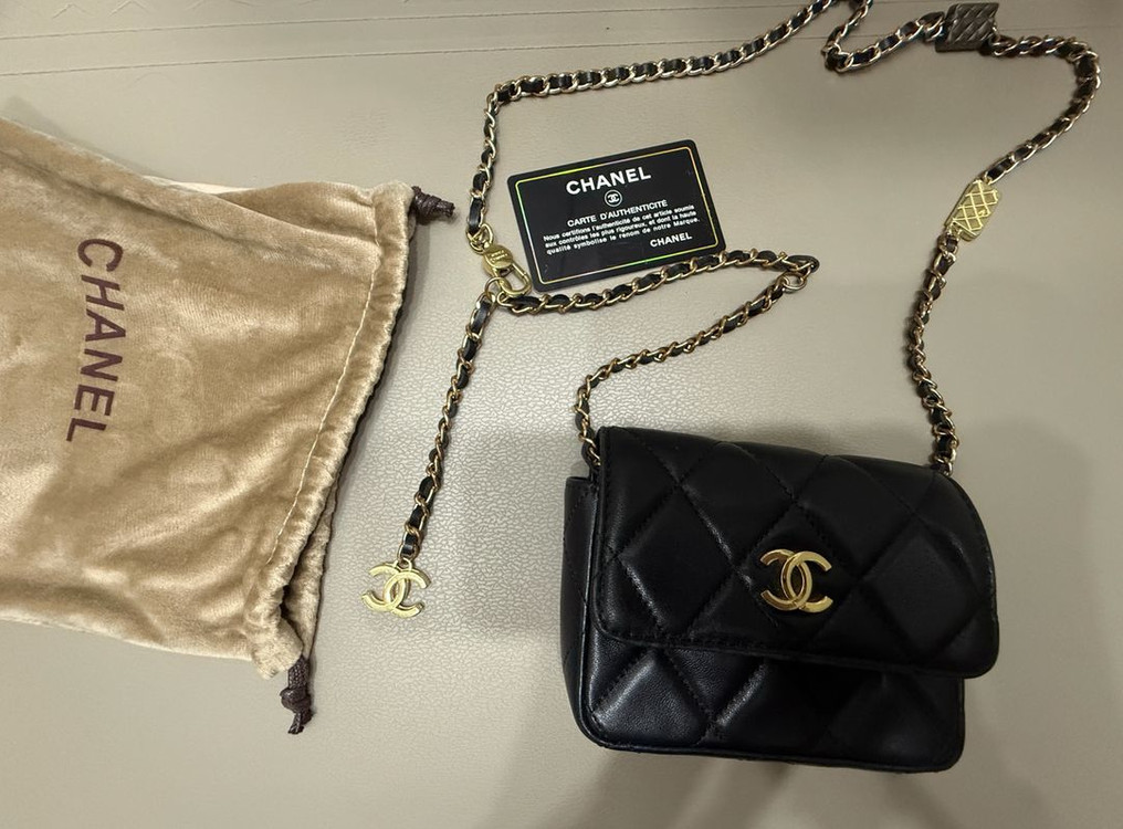 샤넬 CC 로고 퀼팅 미니 크로스백 이미지