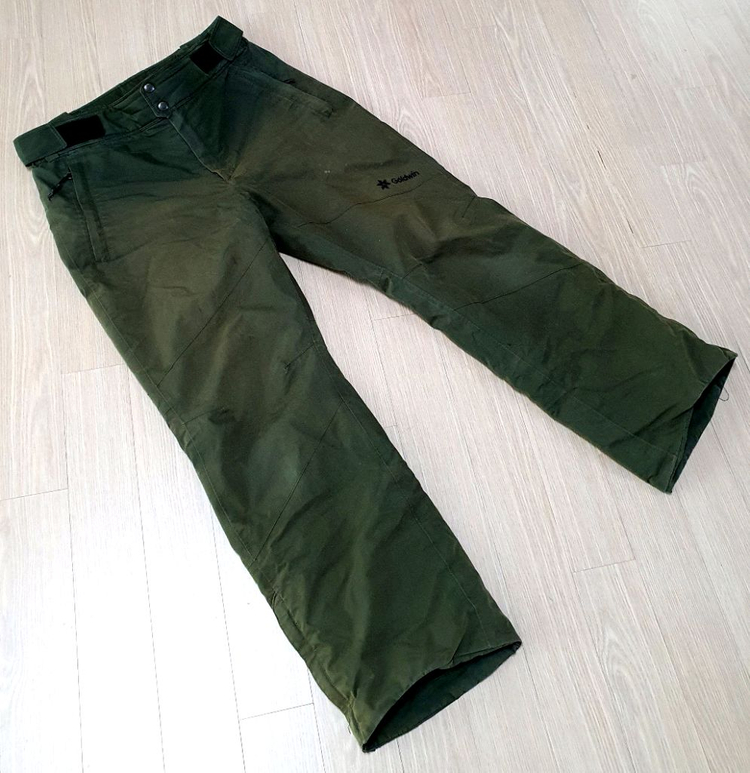 골드윈 데모 스키복--2