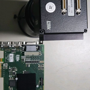 DALSA P2-49-08K40 라인 스캔 카메라 + 렌즈 + PC link 카드 머신비젼 라인스캔 공장자동화 이미지