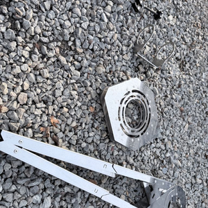 연통 엘보서보트 외 화목난로 연통 악세사리 일괄 이미지