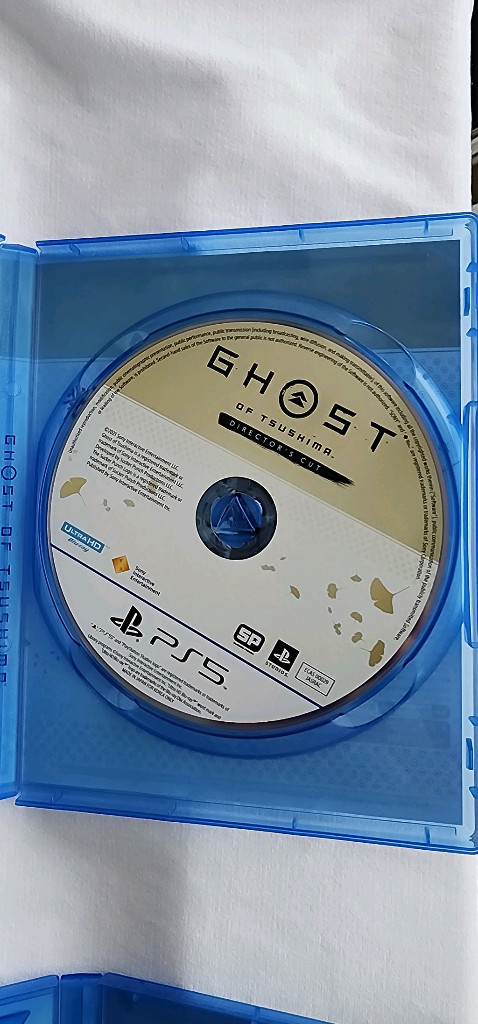 PS5 고스트 오브 요테이와 고스트 오브 쓰시마 디렉터스 컷 팝니다.--2