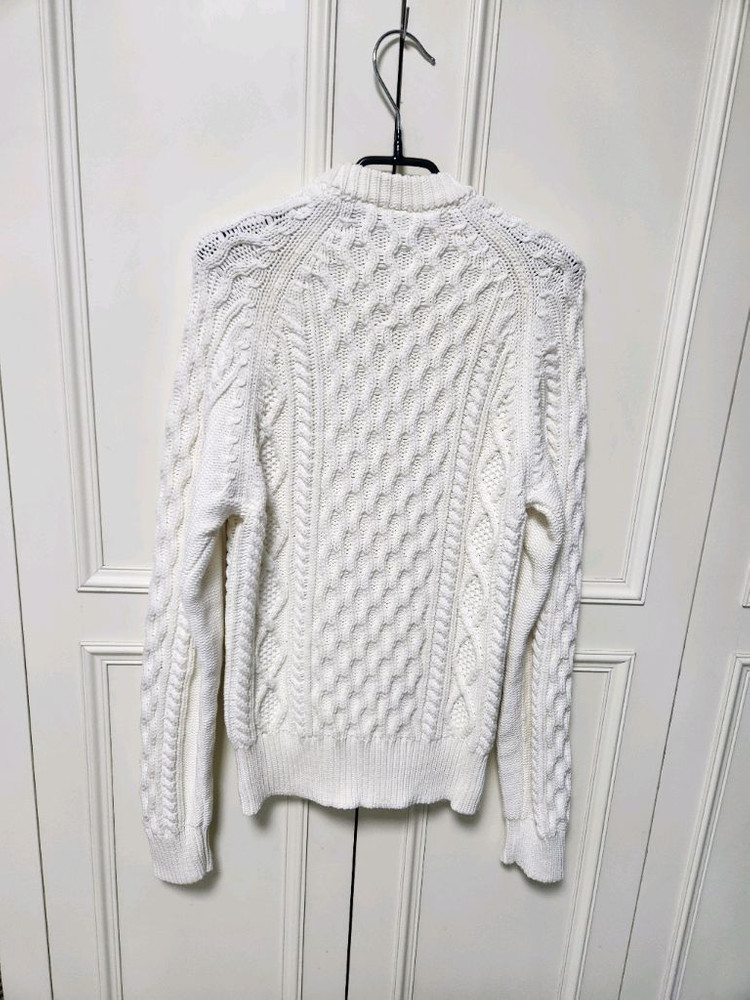 XS(90)라코스테 여성 케이블 니트 스웨터--1