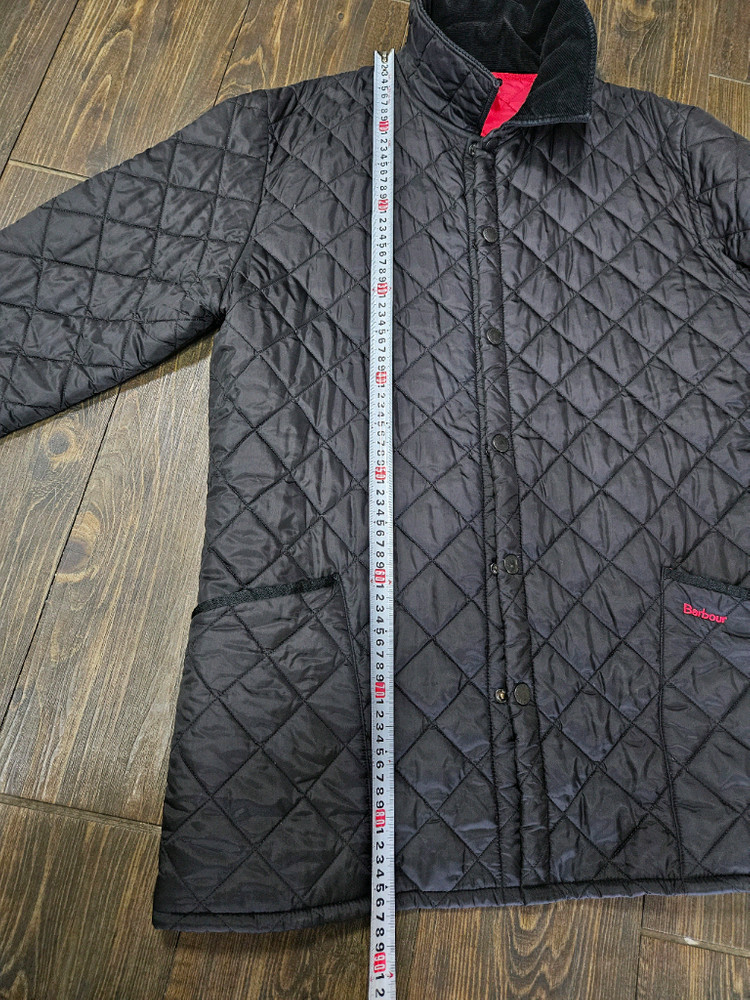 바버 퀼팅 자켓 XL--1
