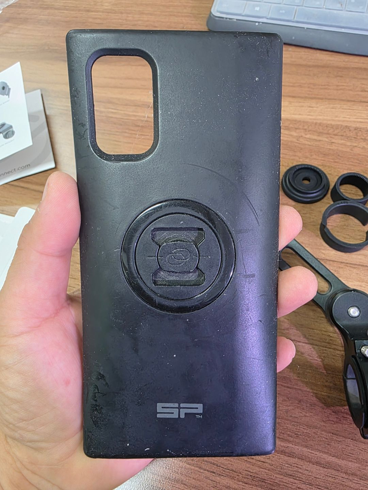 SP커넥트 모토 마운트 프로 (에스피커넥트(sp connect)) 무선 충전 모듈 포함 이미지