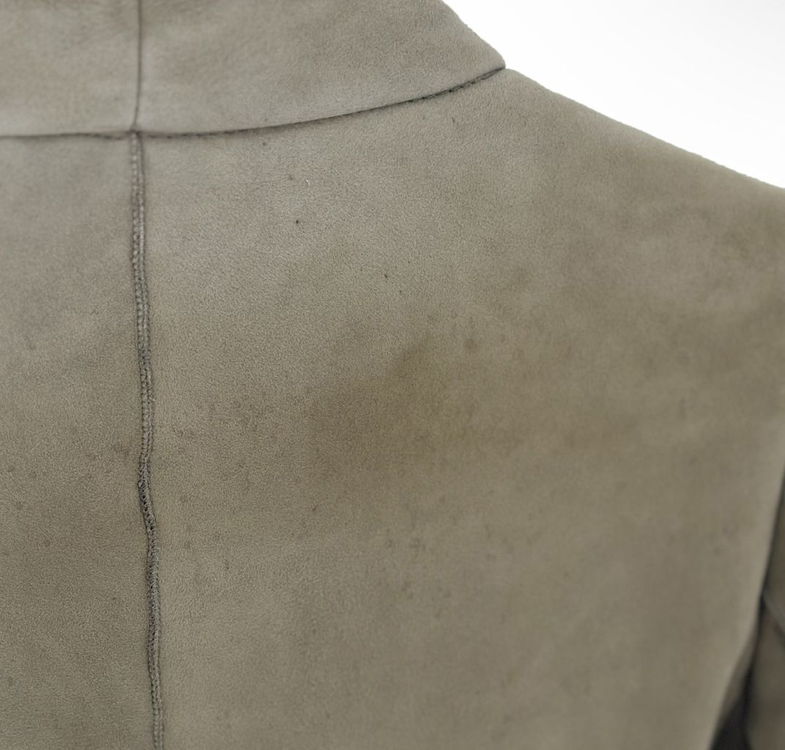 42] 브루넬로 쿠치넬리 여성 램스킨 여우 무스탕 코트--6