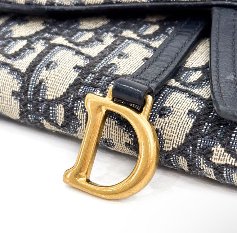 Dior 디올 오블리크 새들 WOC 체인 지갑 크로스백 이미지