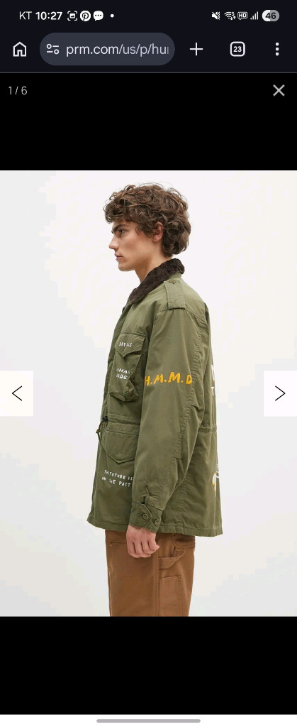 [L]휴먼메이드 필드자켓--1