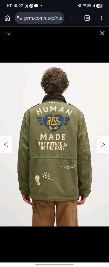 [L]휴먼메이드 필드자켓--2