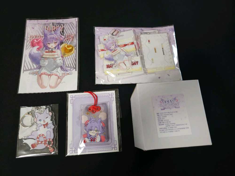 스텔라이브 2025 텐코 시부키 생일 번들--1