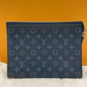 [ 정품 / 풀구성 ] 루이비통 이클립스 포쉐트 보야주 클러치백 블랙 이미지