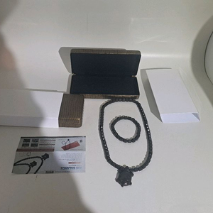 귀사문석 목걸이.팔찌세트