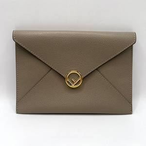 (대구) 펜디 로고 플랫 파우치