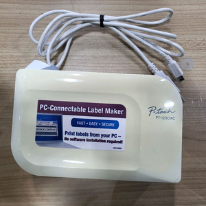 브라더 pt-1230 pc 라벨기, PC 연결형 라벨 프린터