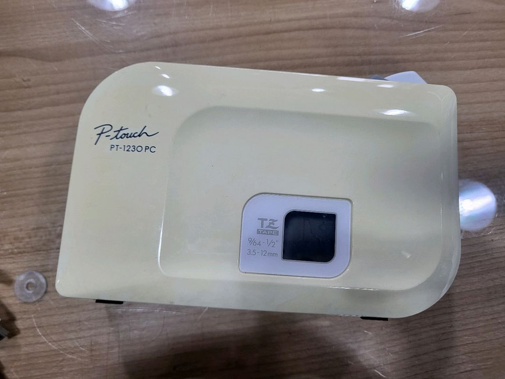 브라더 pt-1230 pc 라벨기, PC 연결형 라벨 프린터--1