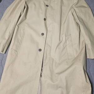 무탠다드 코튼 오버사이즈 맥 코트 L