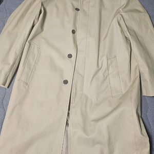 무탠다드 코튼 오버사이즈 맥 코트 L