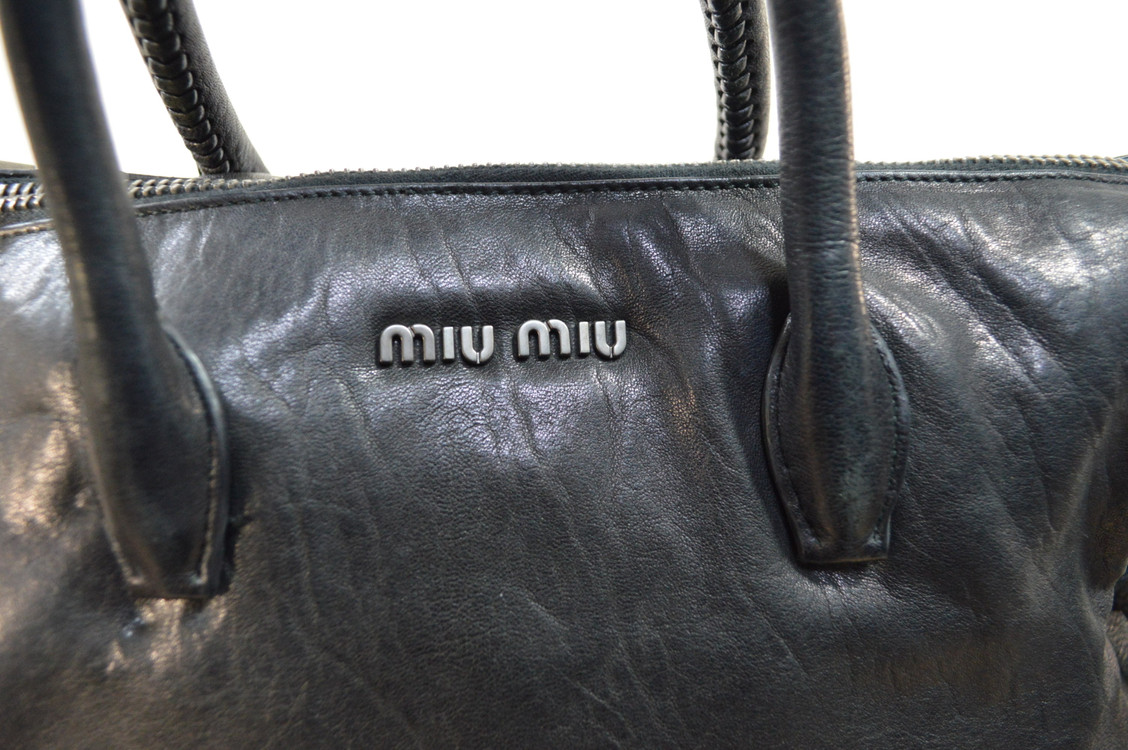 미우미/여/가죽/토트백--3