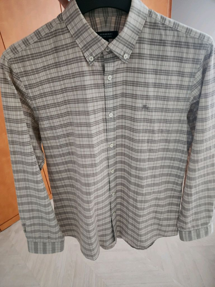 버버리 연베이지 셔츠 팝니다--5