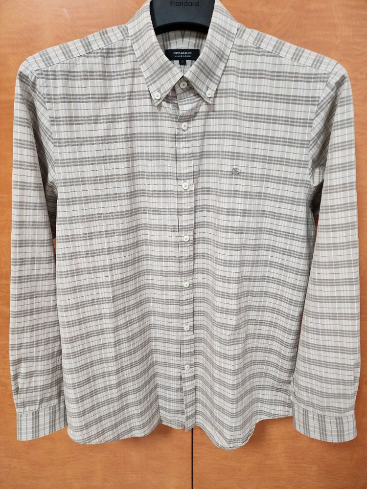 버버리 연베이지 셔츠 팝니다--7