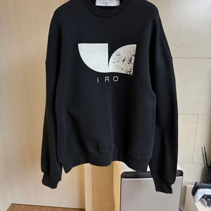 IRO PARIS 24fw 이로맨 벨벳 심볼 스웻셔츠 맨투맨