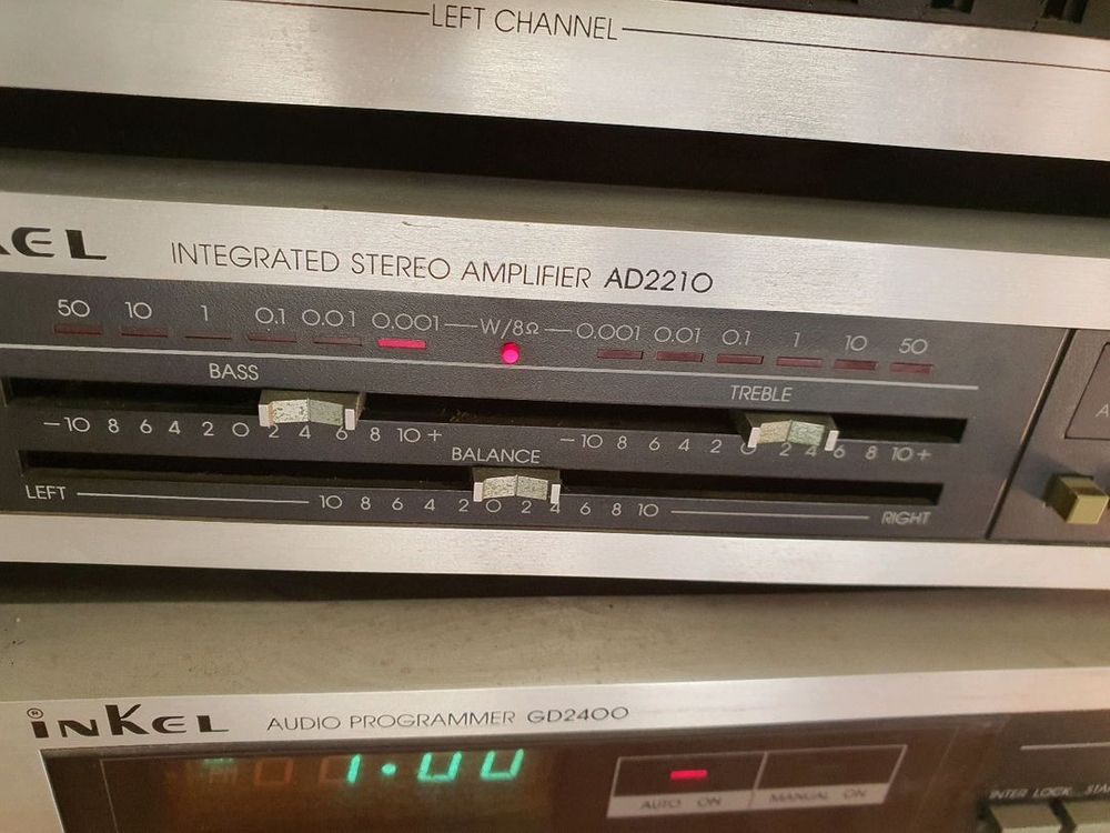 td2010 cd2310 gd2400 ad2210 eq2500 인켈 오디오세트 데크 고장--3