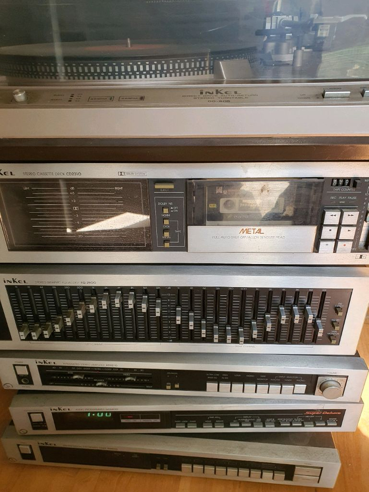 td2010 cd2310 gd2400 ad2210 eq2500 인켈 오디오세트 데크 고장--5