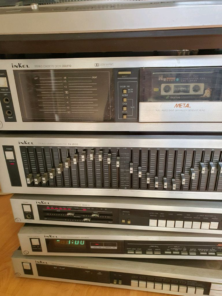 td2010 cd2310 gd2400 ad2210 eq2500 인켈 오디오세트 데크 고장--6