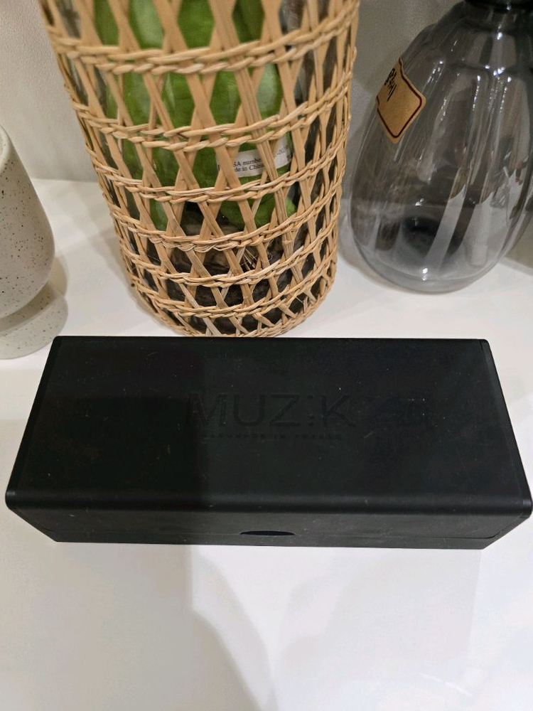 muzik 투명 클리어 프레임 안경선글라스--3