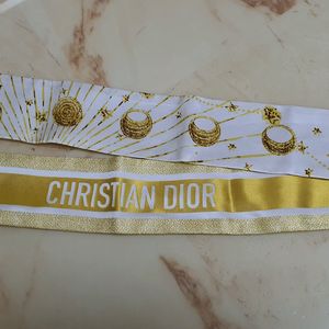 디올 마차 실크 스카프