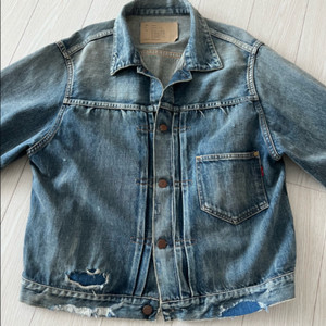 ANACHRONORM FRONT TUCK DENIM REMAKE JACKET 2사이즈 판매