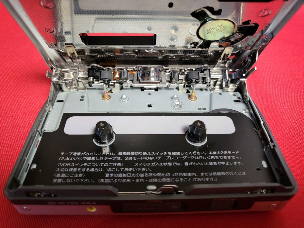 소니워크맨 TCS-100 깨끗한 카세트 플레이어 레코더--7