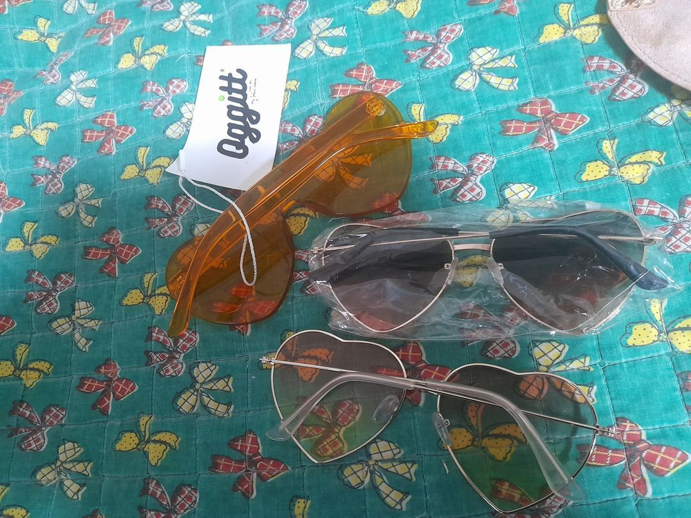 새제품 선글라스정리중 - 하트선글라스 3개일괄--4