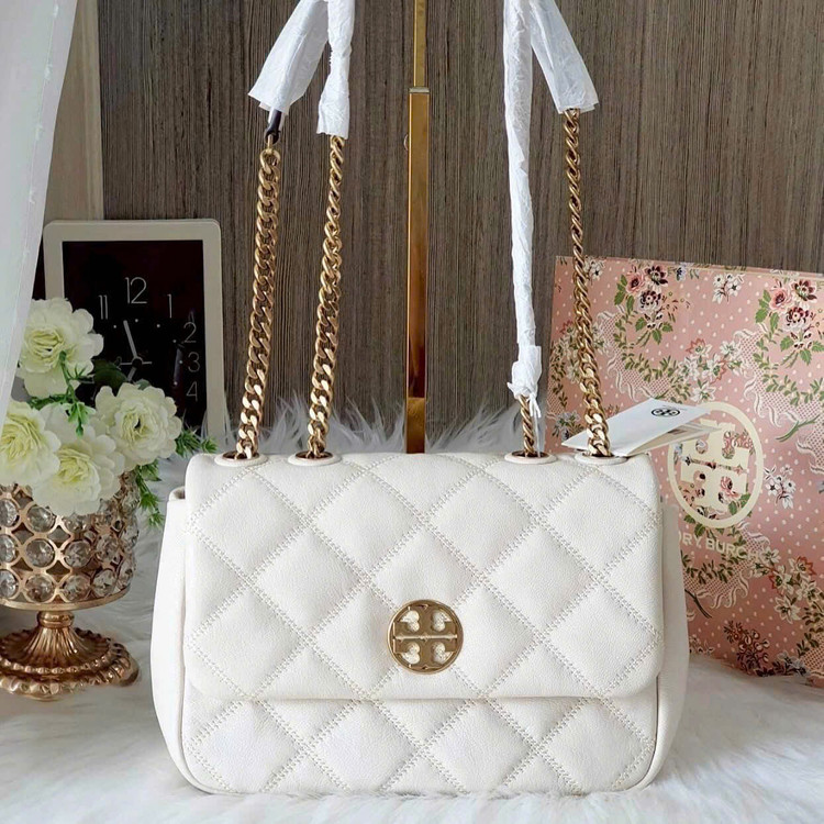 토리버치 윌라 스몰 숄더백 화이트 Code148243[해외]새상품--4