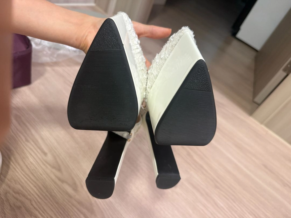 통굽 플랫폼 웨딩슈즈 15cm 230 이미지