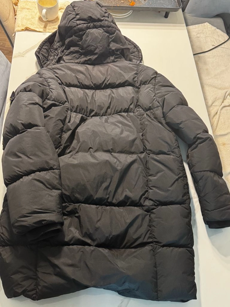스톤아일랜드 크링클렙스 롱패딩 블랙 M 이미지